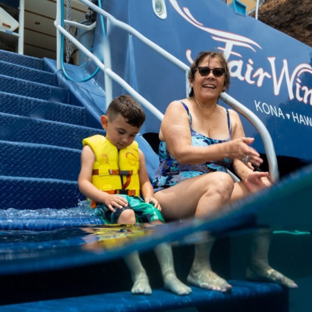 Fairwind Afternoon Kealakekua Snorkel Family Product