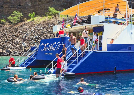 Fairwind Afternoon Kealakekua Snorkel Slider Group