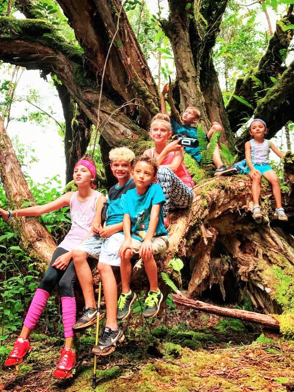 happy kids kauai hiking tours