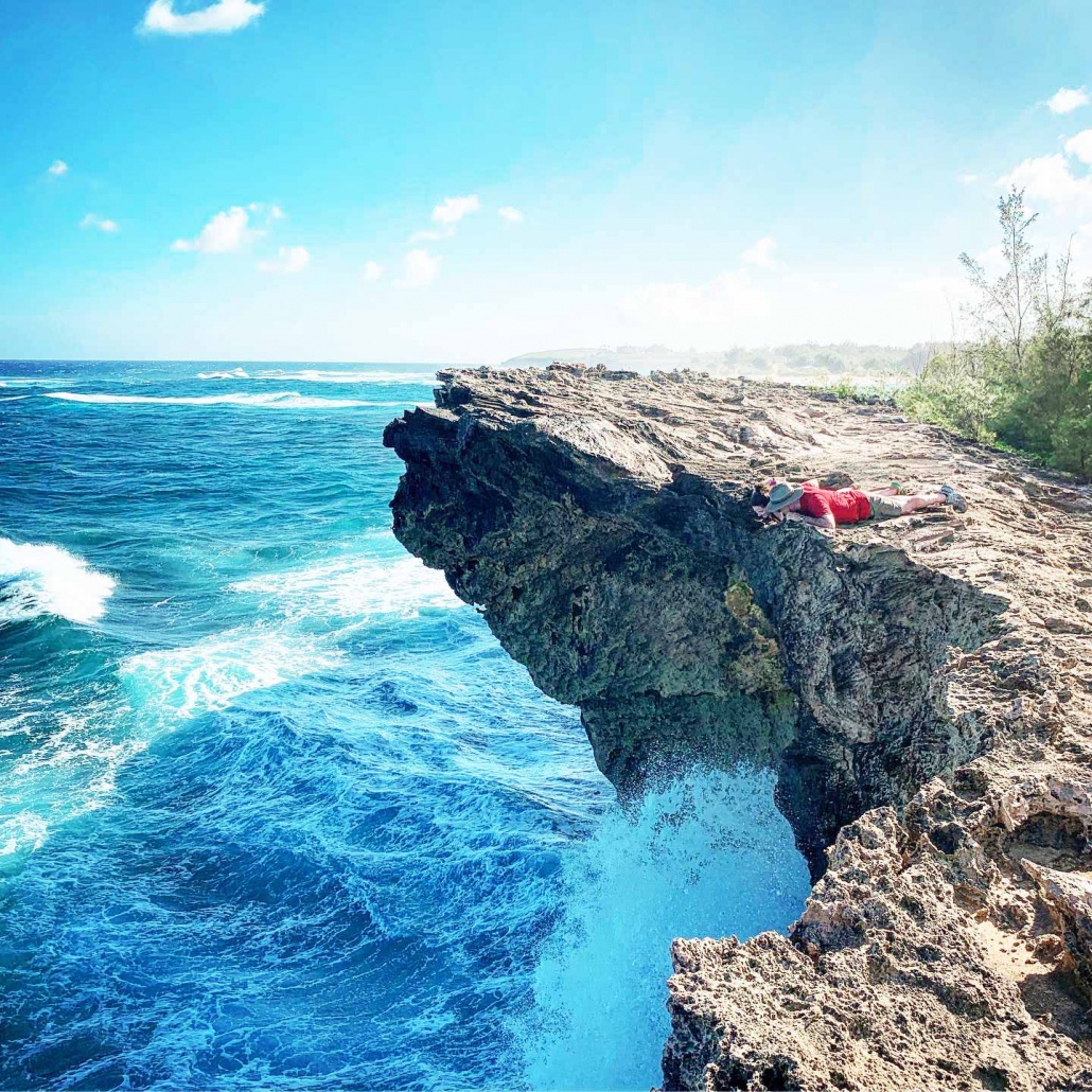 hike the amazing sea cliffs and look out over the waves kauai hiking tours
