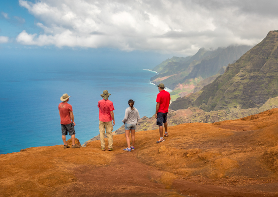 Kauaihikingtours Kuilau Ridge Trail To Mt Waialeale Viewpoint Group Hiking