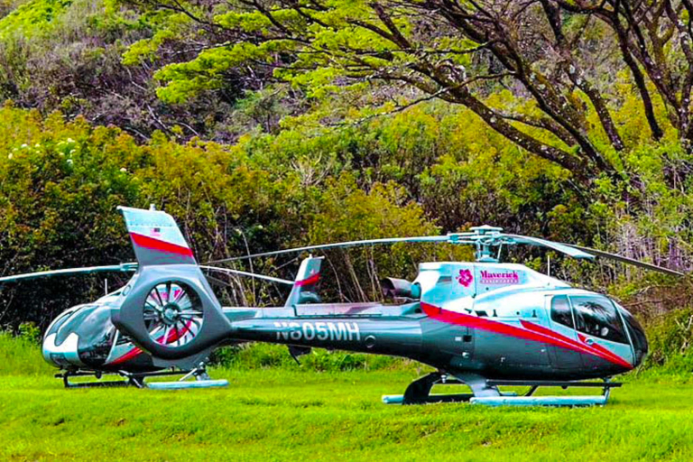 Native Hawaiian Landscapes Surround Maverick Helicopters 