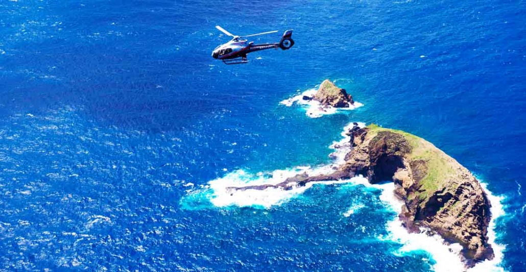observe the iconic elephant rock from a birds eye view on your way to molokai maverick helicopters