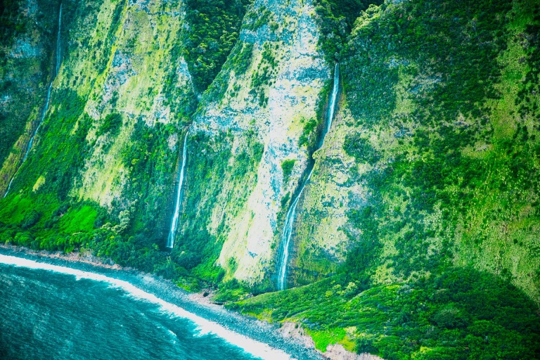 panoramic views of the kohala coastline big island