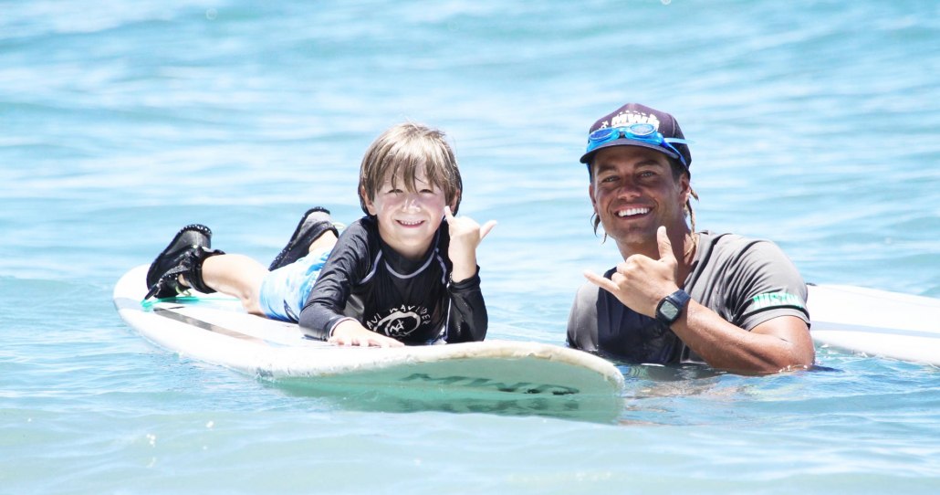private surf lessons in kihei or lahaina maui wave riders