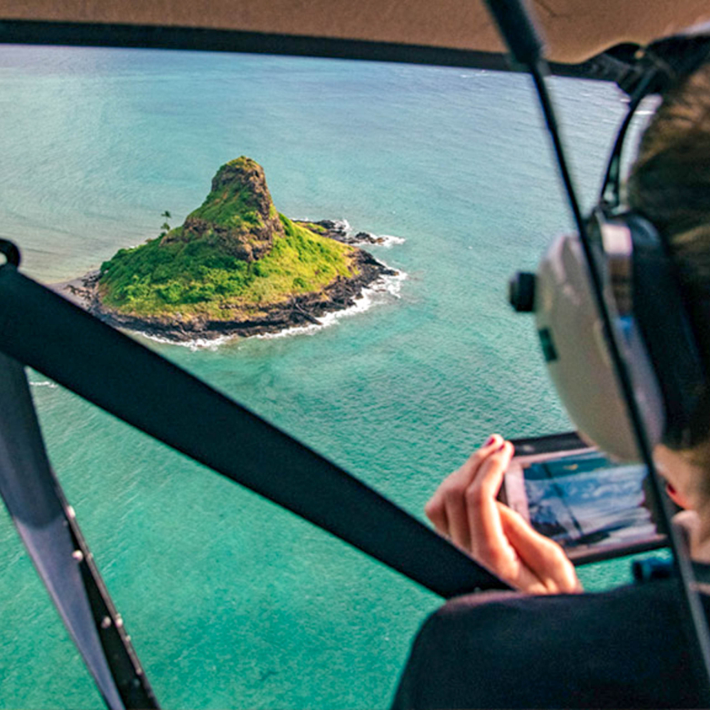 Rainbowhelicopters Waikiki Sunset Helicopter Flight Doors Off