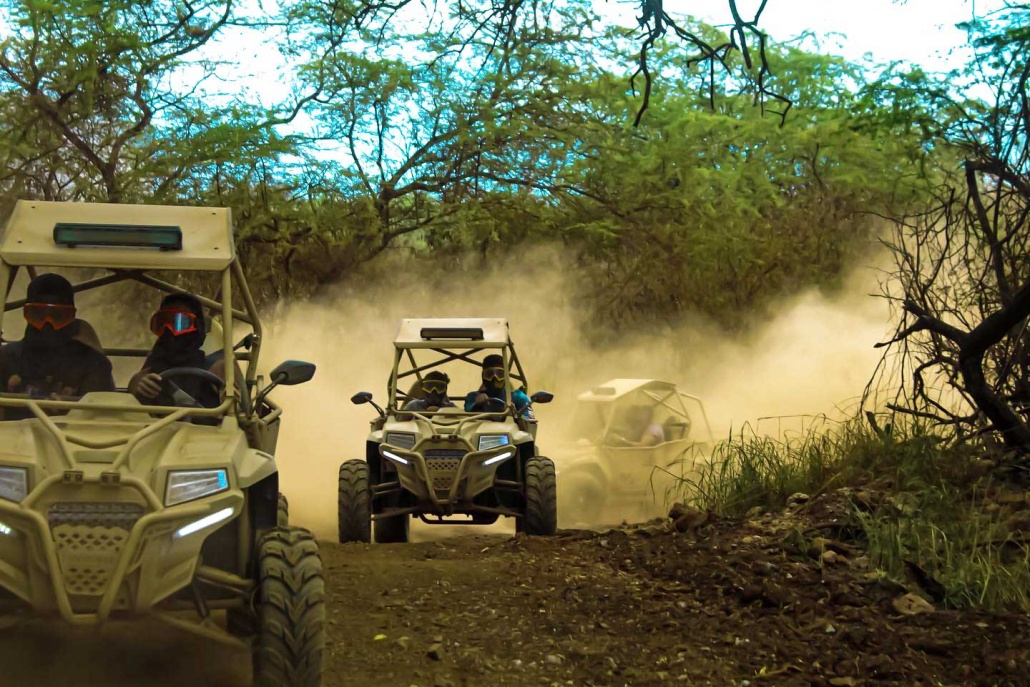 side by side atvs oahu coral crater