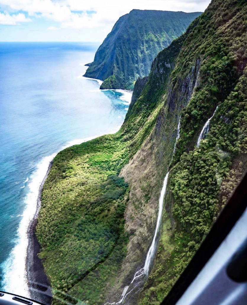 voyage on a molokai helicopter tour maverick helicopters