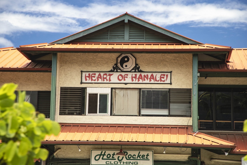 Hanalei Town Building Kauai
