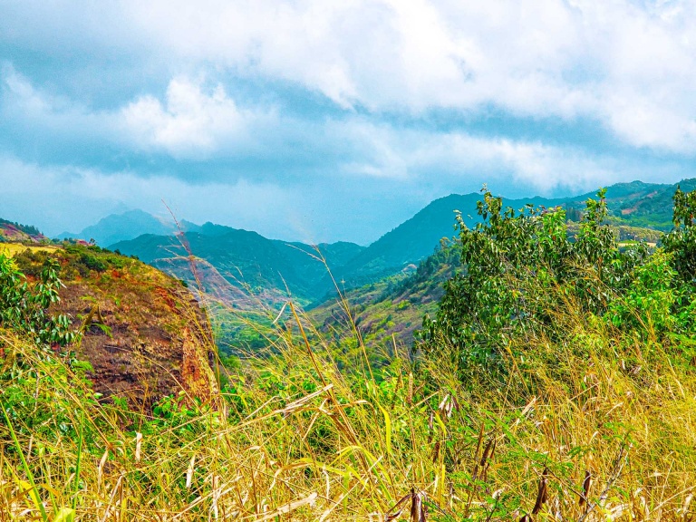 beautiful views of hanapepe valley kauai hawaii