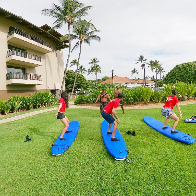 begin on land with a short session on the basics of surfing and ocean safety before riding some waves hawaiian style surfing kauai island