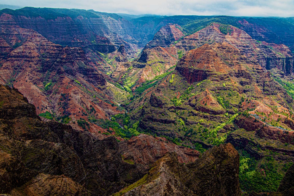 best views of waimea canyon state park kauai hawaii