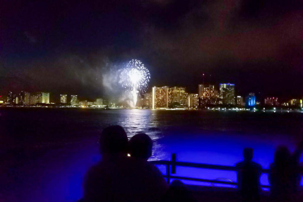 Byob Friday Fireworks Cruise Couple