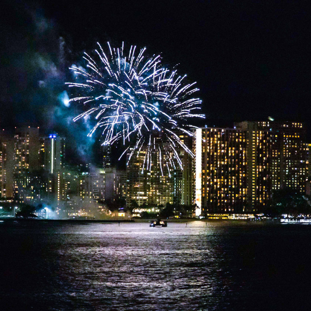 Waikiki Firework Viewing Guide