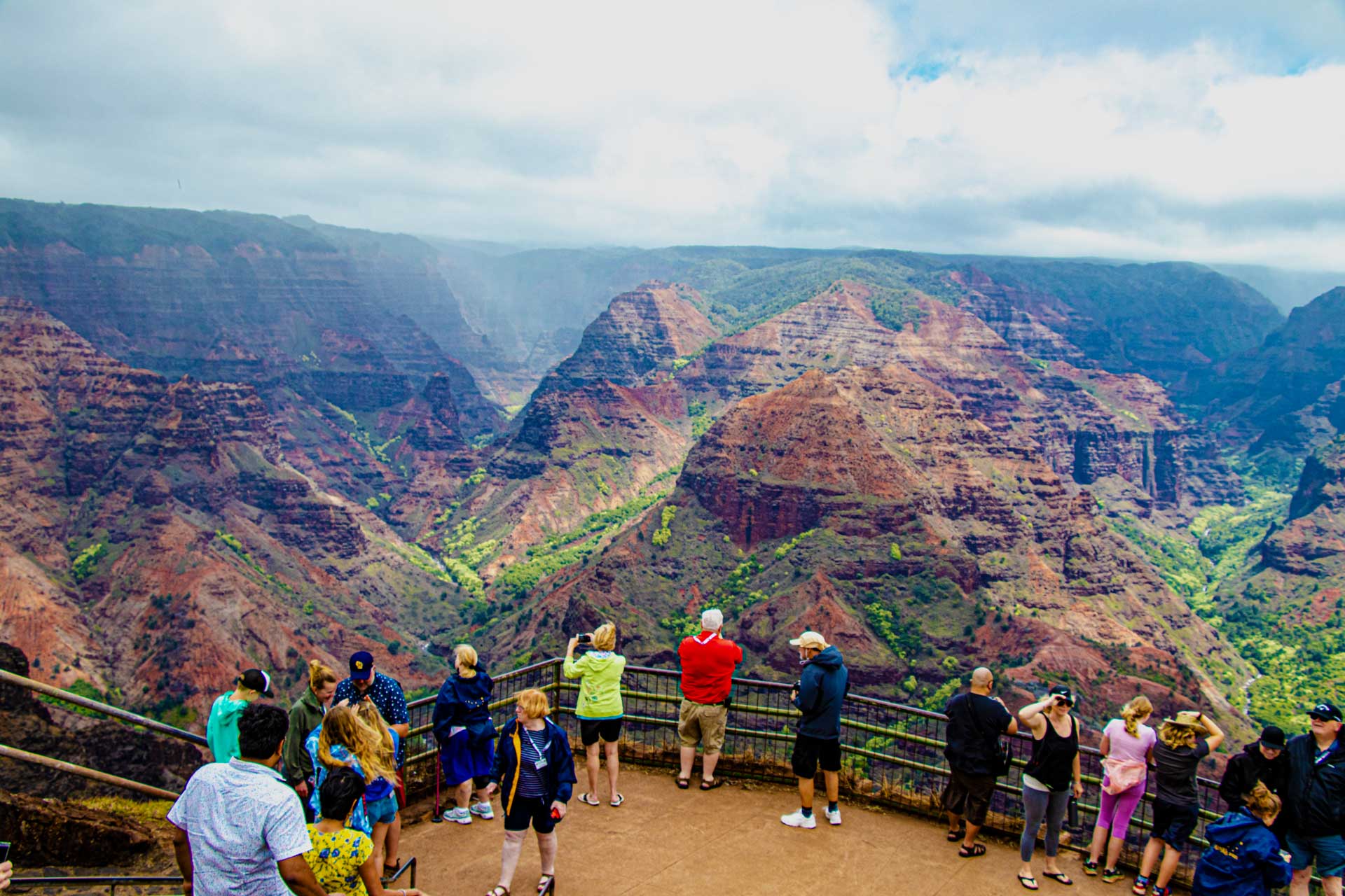 self guided tour of waimea canyon