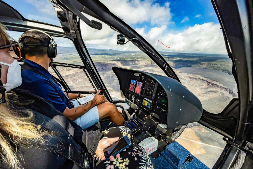 Googleadsimages Volcanoes National Park Helicopter Pilot And Guest Big Island