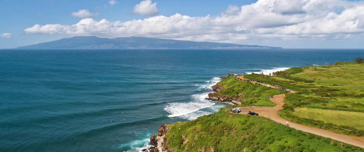 honolua bay is a world renowned surf spot on mauis northwest shore
