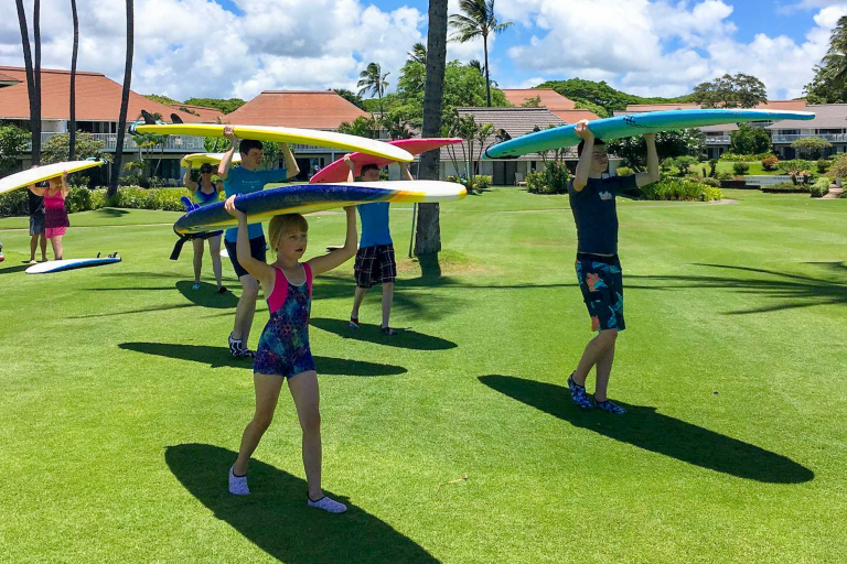 Kauaisurfschool Kids Private Surf Lesson Hawaiian Culture Kids