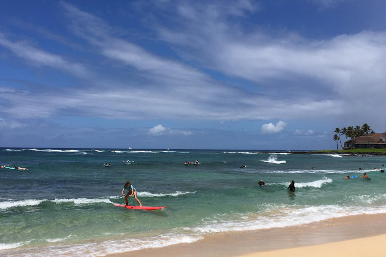 Kauaisurfschool Private Surf Lesson Fun And Healthy Sport