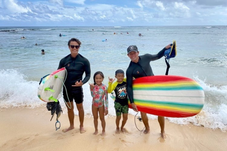Kauaisurfschool Private Surf Lesson Hawaiian Culture Family