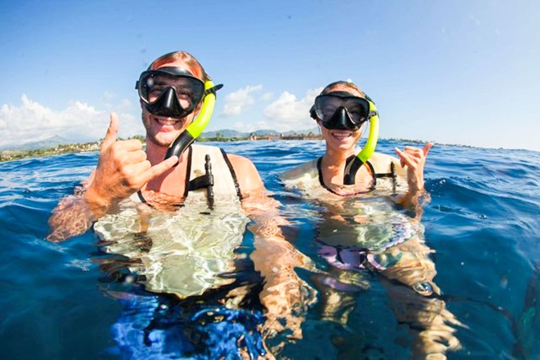 Kauaizodilactours Kauai South Island Boat Snorkel Tour Feature Conservation Couple