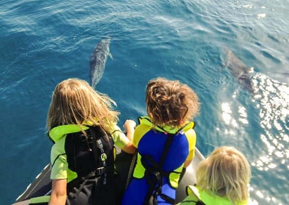 Kauaizodilactours Kauai South Island Boat Snorkel Tour Slider Kid