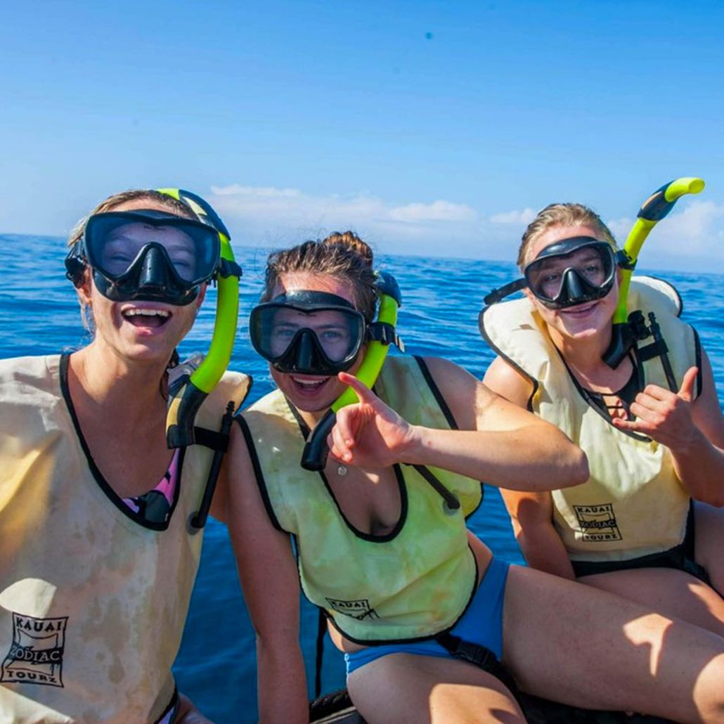 Kauaiztourz Guided South Shore Snorkeling Tour Family