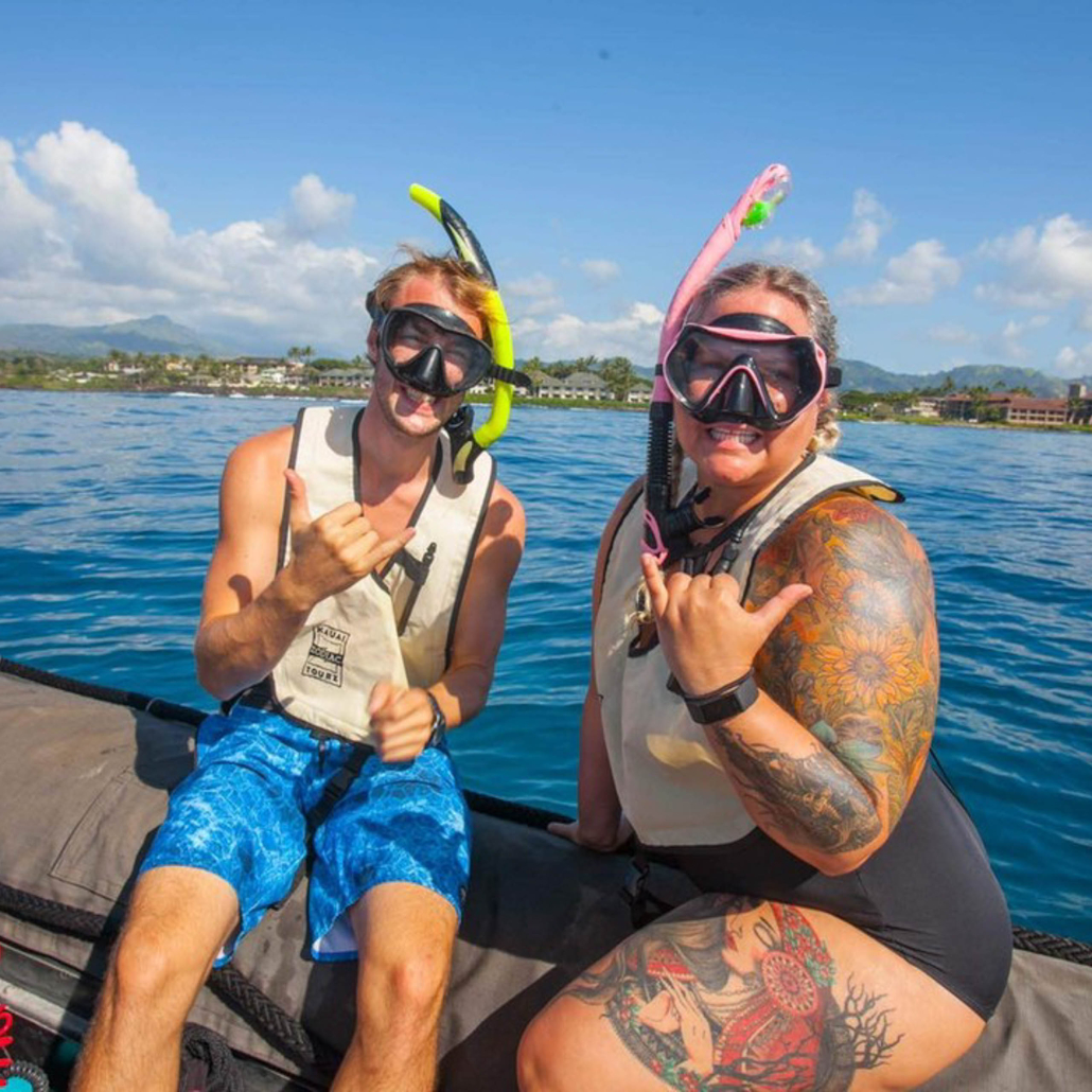 Kauaiztourz Guided South Shore Snorkeling Tour Friends