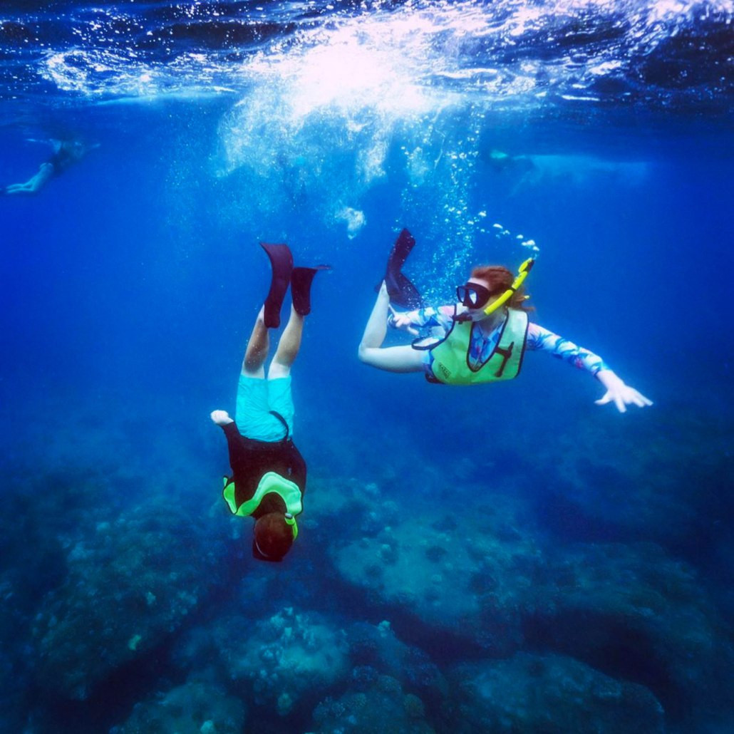 Kauaiztourz Guided South Shore Snorkeling Tour Guests Having Fun