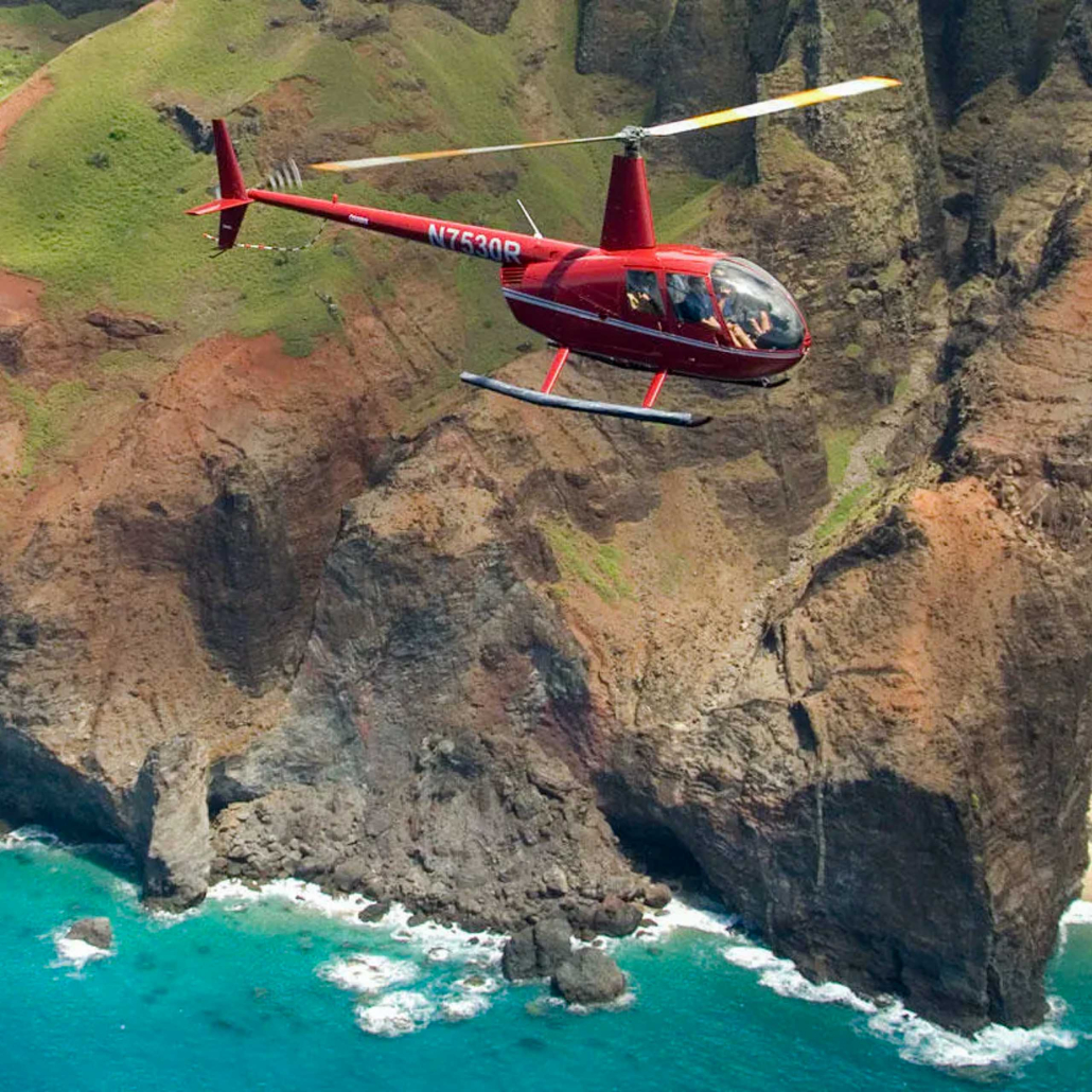 Maunaloahelitours Kauai Pro Photography Flight Helicopter View
