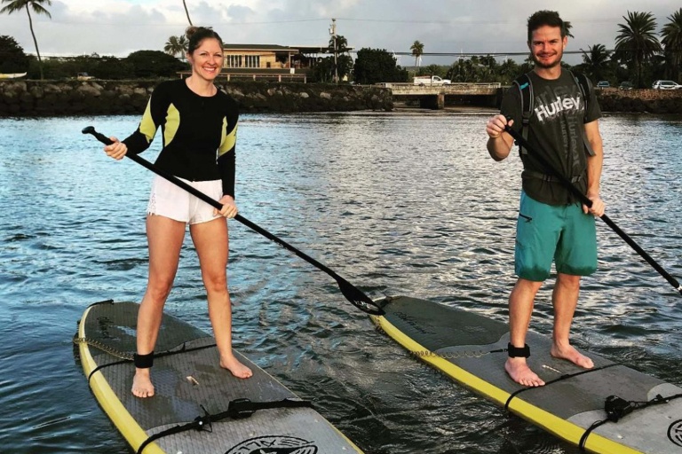 Rainbow Watersports Haleiwa Sup Open Group Lesson Feature Good For You Couple