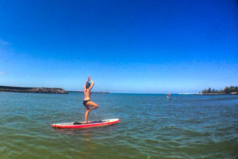 Rainbow Watersports Haleiwa Sup Open Group Lesson Feature Good For You Girl Stand Up