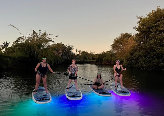 Rainbow Watersports Haleiwa Twilight Glow Paddle Slider Girls