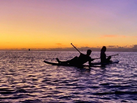 rainbow watersports oahu learning history sup lesson