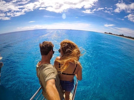 sit back and enjoy the fast ride up to the napali coast kauai blue dolphin charters
