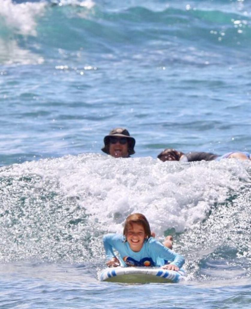 smile for day when you surf poipu