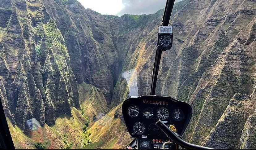 Mauna loa helicopters magical waterfall tour kailua kona big island tour
