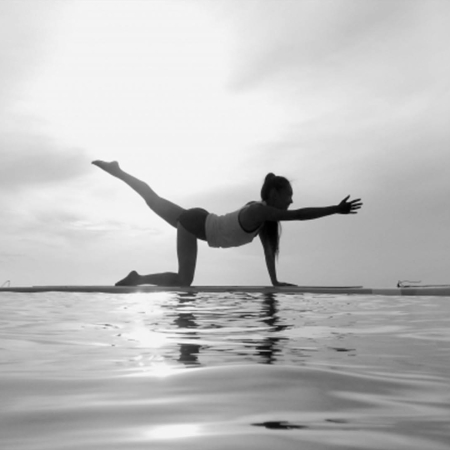 Yoga Floats Waikiki Private SUP Lesson Oahu Ocean Surfing Product