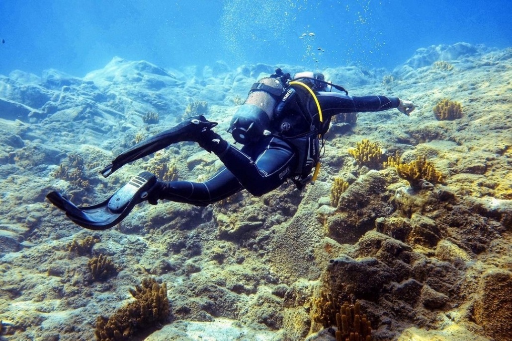 explore the underwater world introductory diving dive oahu