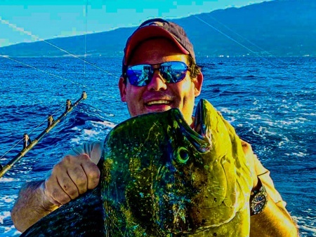 full day kona fishing charter banner