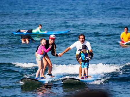 Group Surf Lesson Feature