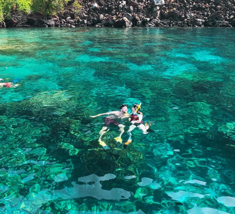 hawaiis premier snorkel spots with incredible visibility and calm conditions big island captain zodiac
