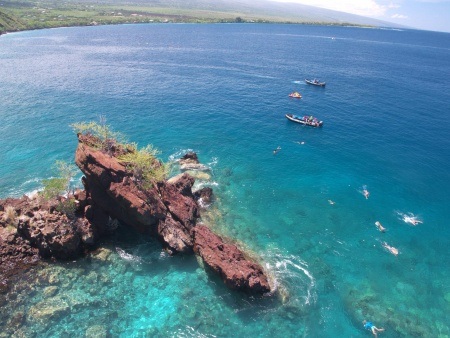 kealakekua bay top snorkeling destination big island captain zodiac