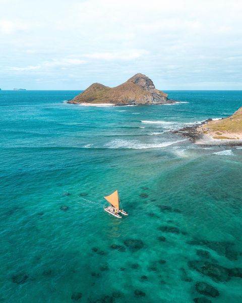 koa canoes incredible view hawaiian sailing canoe