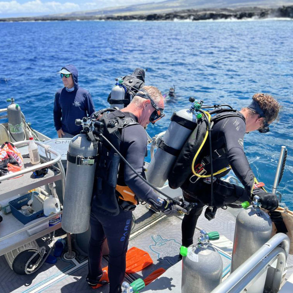 Konahonudivers Long Range Charter Diver