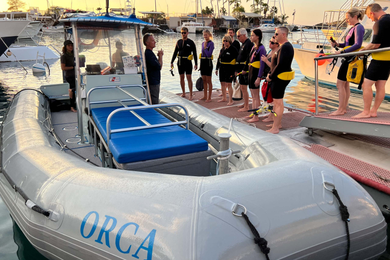 Konasnorkeltrips Manta Ray Night Snorkel Kona Snorkel Trips Boat Gear