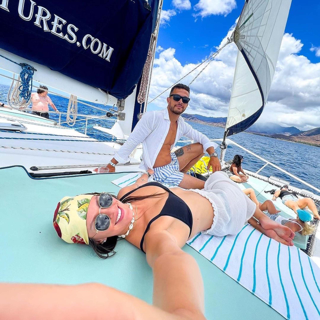 Koolinaoceanadventures Ko Olina Morning Sail And Snorkel Selfie