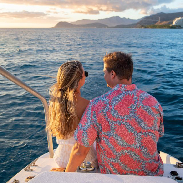 Koolinaoceanadventures Koolina Sunset Sail Couple