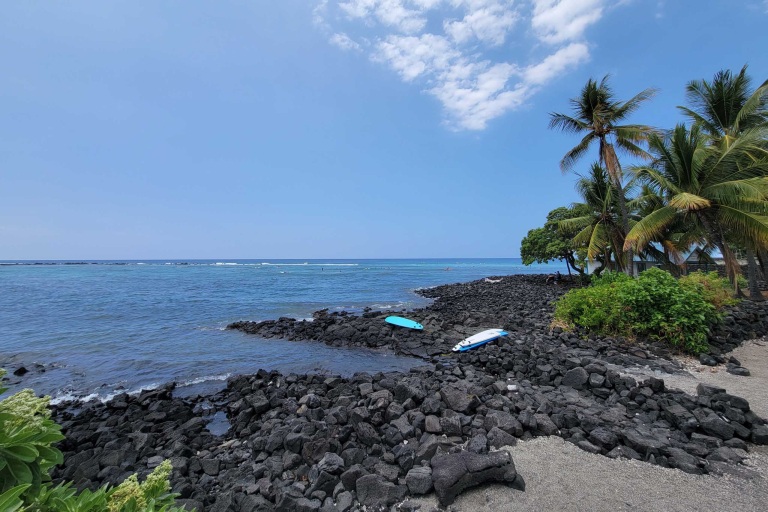 Learntosurfkona Group Surf Lesson Beautifull Water Rock