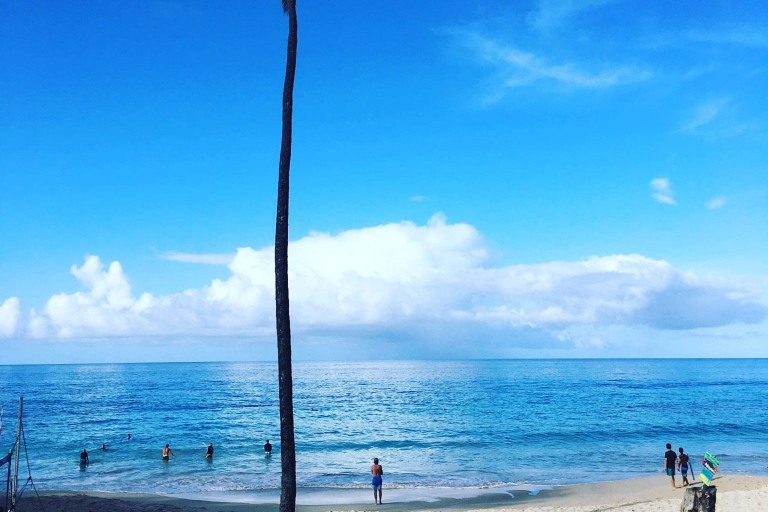 Learntosurfkona Group Surf Lesson Kahaluu Bay Beach